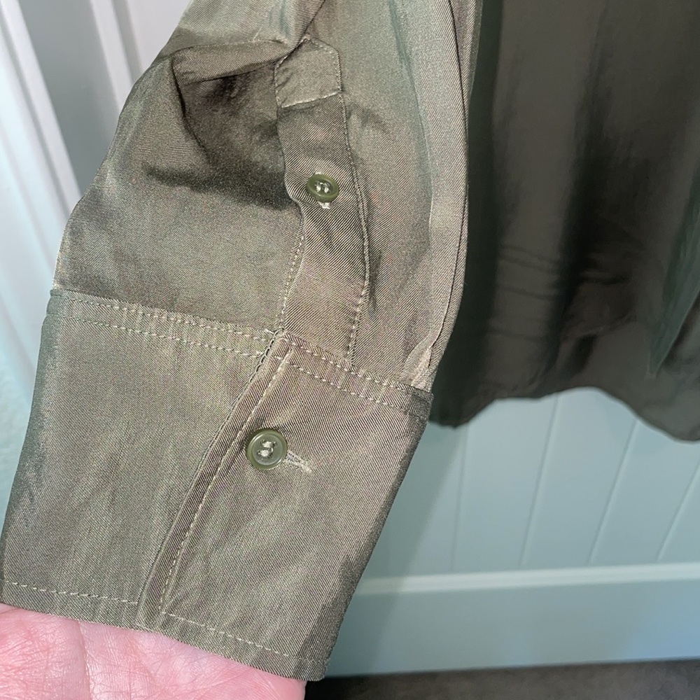 H&M Olive Tunic- oversized NWOT - Picture 8 of 11